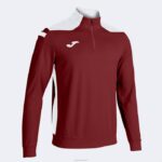 Joma 82P4R1017 بورجوندي أبيض بطولة قميص من النوع الثقيل vi رجال