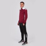 Joma 82P4R1017 بورجوندي أبيض بطولة قميص من النوع الثقيل vi رجال - Image 4