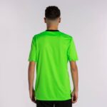 Joma 82P4R1039 نيون أخضر أسود قميص بأكمام قصيرة ذهبي رابعا رجال - Image 3