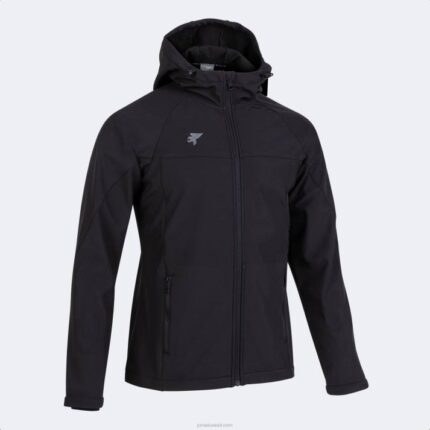 Joma 82P4R1040 أسود مستكشف قذيفة لينة رجال