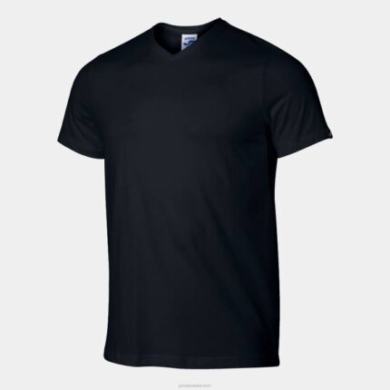 Joma 82P4R1076 أسود قميص بأكمام قصيرة رجال