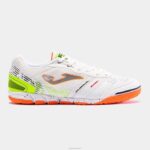 Joma 82P4R107 المرجان الأبيض أحذية كرة الصالات مونديال 23 داخلي