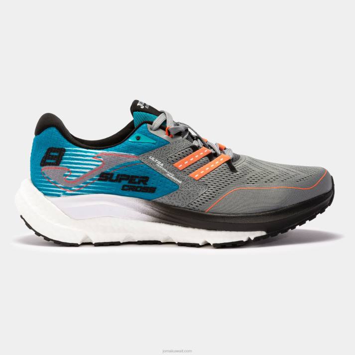 joma_82p4r1084_d8a7d984d8a8d8aad8b1d988d984_d8a7d984d8b1d985d8a7d8afd98a_d8add8b0d8a7d8a1_d8a7d984d8acd8b1d98a_r_supercross_23_d8b1.jpg Joma 82P4R1084 البترول الرمادي حذاء الجري r.supercross 23 رجال - Image 1