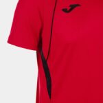 Joma 82P4R10 أحمر أسود قميص بطولة قصيرة الأكمام السابع رجال - Image 4