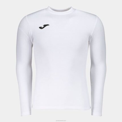 Joma 82P4R1115 أبيض كم طويل قميص براما رجال