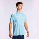 Joma 82P4R1123 السماء الزرقاء البيضاء قميص بطولة قصيرة الأكمام السابع رجال - Image 5