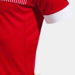 Joma 82P4R1188 احمر ابيض قميص بأكمام قصيرة مستعر أعظم صديق للبيئة رجال - Image 4