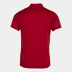Joma 82P4R1189 أحمر قميص بولو قصير الاكمام مونتريال رجال - Image 2