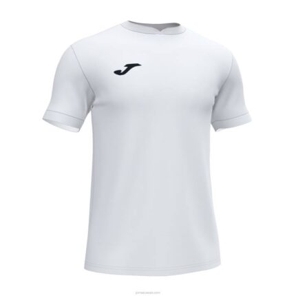 Joma 82P4R1197 أبيض قميص قصير الأكمام مفتوح iii رجال