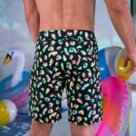 Joma 82P4R1211 أسود حزب جذوع السباحة رجال - Image 6