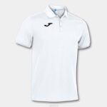 Joma 82P4R1216 أبيض قميص بولو بأكمام قصيرة الحرم الجامعي iii رجال