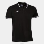 Joma 82P4R1218 أسود قميص بولو بأكمام قصيرة مريحة II رجال