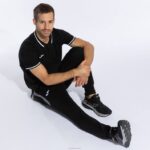 Joma 82P4R1218 أسود قميص بولو بأكمام قصيرة مريحة II رجال - Image 4