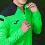 Joma 82P4R1219 نيون أخضر أسود بطولة قميص من النوع الثقيل vi رجال - Image 8