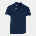Joma 82P4R1222 الأزرق الداكن قميص بولو بأكمام قصيرة مريحة II رجال