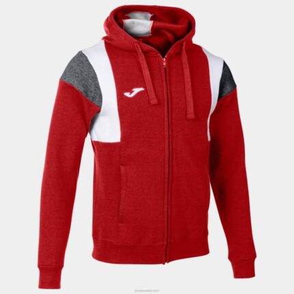 Joma 82P4R1247 أحمر جاكيت مقنع مريح III رجال