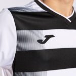 Joma 82P4R1251 أبيض أسود قميص بكم قصير europa v رجال - Image 4