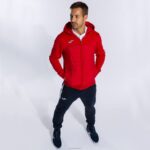 Joma 82P4R1271 أحمر سترة خفيفة بيرنا رجال - Image 11