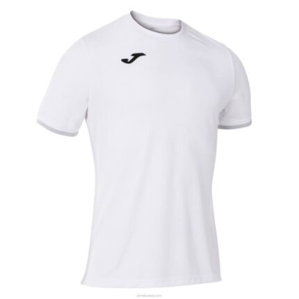 Joma 82P4R1301 أبيض قميص بأكمام قصيرة الحرم الجامعي ثالثا رجال