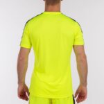 Joma 82P4R1303 نيون أصفر أسود أكاديمية قميص بأكمام قصيرة iii رجال - Image 4