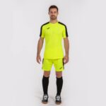 Joma 82P4R1303 نيون أصفر أسود أكاديمية قميص بأكمام قصيرة iii رجال - Image 7