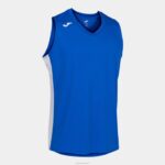 Joma 82P4R1313 أزرق ملكي أبيض تي شيرت بلا أكمام كانشا ​​الثالث رجال