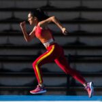 Joma 82P4R1334 احمر اصفر لباس ضيق طويل النخبة السابع - Image 9