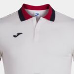 Joma 82P4R1338 أبيض قميص بولو بأكمام قصيرة مريحة II رجال - Image 4