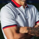 Joma 82P4R1338 أبيض قميص بولو بأكمام قصيرة مريحة II رجال - Image 8