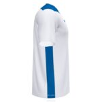 Joma 82P4R1343 أبيض أزرق ملكي بطولة قميص قصير الأكمام سادسا رجال - Image 4