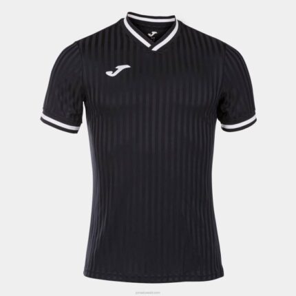 Joma 82P4R1347 أسود قميص قصير الأكمام toletum iii رجال