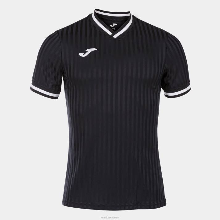 joma_82p4r1347_d8a3d8b3d988d8af_d982d985d98ad8b5_d982d8b5d98ad8b1_d8a7d984d8a3d983d985d8a7d985_toletum_iii_d8b1d8acd8a7d984.jpg Joma 82P4R1347 أسود قميص قصير الأكمام toletum iii رجال - Image 1