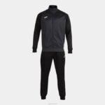Joma 82P4R1348 أسود رمادي غامق أكاديمية رياضية رابعا رجال