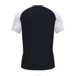 Joma 82P4R1352 أسود أبيض قميص بأكمام قصيرة أكاديمية رابعا رجال - Image 2