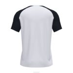 Joma 82P4R1353 أبيض أسود قميص بأكمام قصيرة أكاديمية رابعا رجال - Image 2