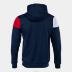 Joma 82P4R1358 الأزرق الداكن الأحمر الأبيض طاقم سترة مقنعين v رجال - Image 2