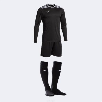 Joma 82P4R1359 أسود ضبط زمورة الثامن رجال