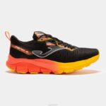 Joma 82P4R1370 برتقالة سوداء حذاء الجري r.fenix 23 رجال