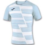 Joma 82P4R1400 السماء الزرقاء البيضاء قميص بأكمام قصيرة هاكا رجال