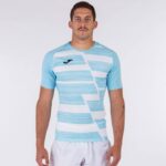 Joma 82P4R1400 السماء الزرقاء البيضاء قميص بأكمام قصيرة هاكا رجال - Image 3