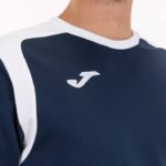 Joma 82P4R1401 الأزرق الداكن الأبيض بطولة قميص من النوع الثقيل v رجال - Image 3