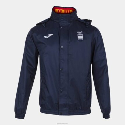 Joma 82P4R1426 الأزرق الداكن Rainjacket الترفيه اللجنة الأولمبية الإسبانية