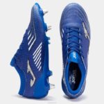 Joma 82P4R1428 الأزرق الملكي حذاء كرة القدم دفع لايت 21 ناعم الارض - Image 4