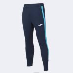 Joma 82P4R1433 الأزرق الداكن الفيروز الفلوريسنت السراويل الطويلة تتقدم رجال