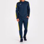 Joma 82P4R1442 الأزرق الداكن والأصفر بطولة قميص من النوع الثقيل الرابع رجال - Image 5