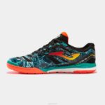 Joma 82P4R144 أسود حذاء كرة الصالات ينظم انتعاش 22 داخلي - Image 2
