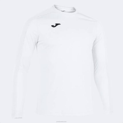 Joma 82P4R1454 أبيض أكاديمية قميص بأكمام طويلة III رجال