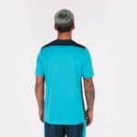 Joma 82P4R1469 الفلورسنت الفيروز الأزرق الداكن بطولة قميص قصير الأكمام سادسا رجال - Image 3