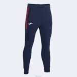 Joma 82P4R1471 الأزرق الداكن الأحمر سروال طويل مريح الثاني رجال
