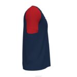Joma 82P4R1474 الأزرق الداكن الأحمر قميص بأكمام قصيرة أكاديمية رابعا رجال - Image 4